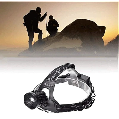 Lanterna de Cap cu Acumulator W634 Mare cu LED XHP50 Puternic Lanterna de Cap cu Acumulator W634 Mare cu LED XHP50 Puternic