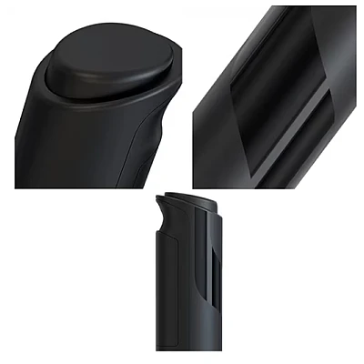 Mixer spuma de lapte negru cu stand vertical ideal pentru cappuccino Mixer spuma de lapte negru cu stand vertical ideal pentru cappuccino