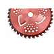Disc vidia pentru motocositoare 230 x 36 T cu 3 aripioare