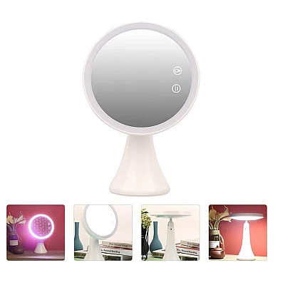 Oglinda Cosmetica si Lampa 2in1 cu 3 Moduri de Iluminare si Senzor Tactil Oglinda Cosmetica si Lampa 2in1 cu 3 Moduri de Iluminare si Senzor Tactil