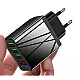 Incarcator PRIZA 3 USB cu DISPLAY LED Inteligent negru Adaptor 220V Incarcator PRIZA 3 USB cu DISPLAY LED Inteligent negru Adaptor 220V