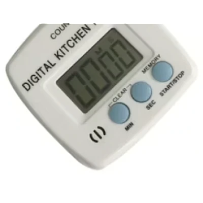 Set 2 x Timer digital bucatarie cu afisaj mare ALB HX101 Set 2 x Timer digital bucatarie cu afisaj mare ALB HX101