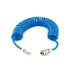 Set pistol de suflat aer furtun spirala de 5 m T de conectare camion Set pistol de suflat aer furtun spirala de 5 m T de conectare camion