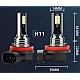 Set 2 Becuri auto LED H11/H8 12LED putere 60W temperatura 6000K Set 2 Becuri auto LED H11/H8 12LED putere 60W temperatura 6000K