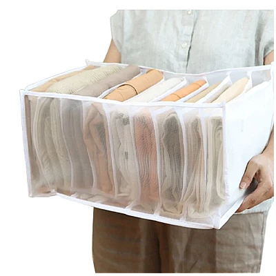 Organizator haine pliabil textil pentru sertare Organizator haine pliabil textil pentru sertare