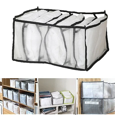 Organizator haine pliabil textil pentru sertare Organizator haine pliabil textil pentru sertare