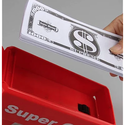 Pistol SUPREME de aruncat bani sau pliante, pentru petreceri si aniversari Pistol SUPREME de aruncat bani sau pliante, pentru petreceri si aniversari