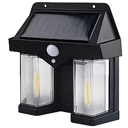 Lampa solara de perete dubla CB 228 HA