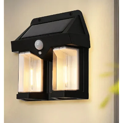 Lampa solara de perete dubla CB 228 HA Lampa solara de perete dubla CB 228 HA