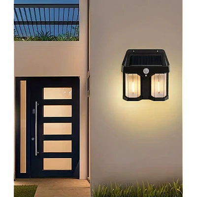 Lampa solara de perete dubla CB 228 HA Lampa solara de perete dubla CB 228 HA