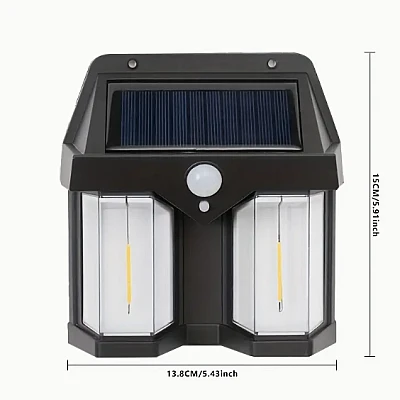 Lampa solara de perete dubla CB 228 HA Lampa solara de perete dubla CB 228 HA