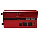 Invertor cu Display Dublu 3000W 12-220V Port-uri USB Priza ROSU Invertor cu Display Dublu 3000W 12-220V Port-uri USB Priza ROSU