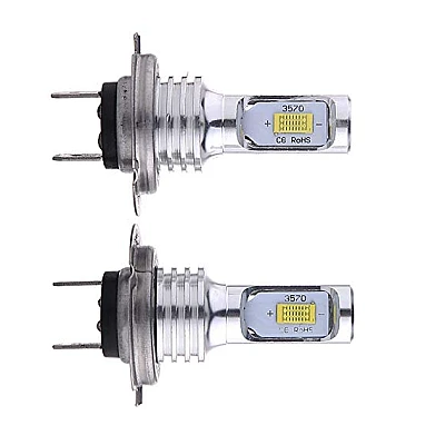 Set 2 becuri LED AUTO H7 3570 XL de ceata putere 80W 4000 lumeni temperatura 6000-6500K Set 2 becuri LED AUTO H7 3570 XL de ceata putere 80W 4000 lumeni temperatura 6000-6500K