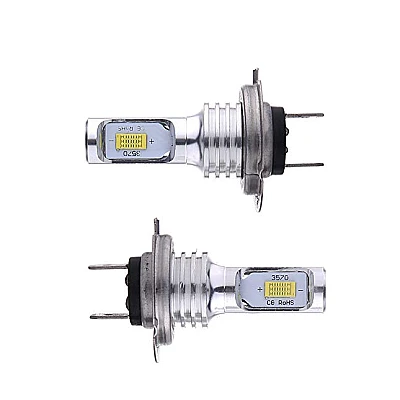 Set 2 becuri LED AUTO H7 3570 XL de ceata putere 80W 4000 lumeni temperatura 6000-6500K Set 2 becuri LED AUTO H7 3570 XL de ceata putere 80W 4000 lumeni temperatura 6000-6500K