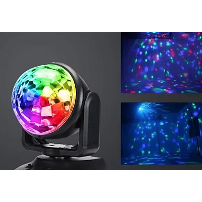 Proiector Disco LSY080 LED rotativ 360 cu telecomanda Proiector Disco LSY080 LED rotativ 360 cu telecomanda
