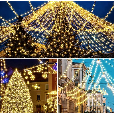 Instalatie Solara ALB CALD 1500 3 lungime 10 Metri cu 100 LED Instalatie Solara ALB CALD 1500 3 lungime 10 Metri cu 100 LED