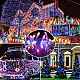 Instalatie solara 1500 16 MULTICOLORA cu 320 led lungime 12 metri telecomanda Instalatie solara 1500 16 MULTICOLORA cu 320 led lungime 12 metri telecomanda