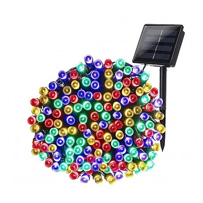 Instalatie solara 1500 16 MULTICOLORA cu 320 led lungime 12 metri telecomanda Instalatie solara 1500 16 MULTICOLORA cu 320 led lungime 12 metri telecomanda