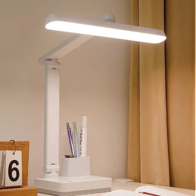 Lampa de birou 1966 cu LED pliabila protectie ochi si suport detasabi Lampa de birou 1966 cu LED pliabila protectie ochi si suport detasabi