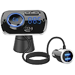 Modulator auto FM BC49BQ Bluetooth 5.0 Fast Charge 3.0 Handsfree Car Kit