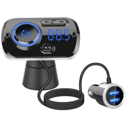 Modulator auto FM BC49BQ Bluetooth 5.0 Fast Charge 3.0 Handsfree Car Kit Modulator auto FM BC49BQ Bluetooth 5.0 Fast Charge 3.0 Handsfree Car Kit