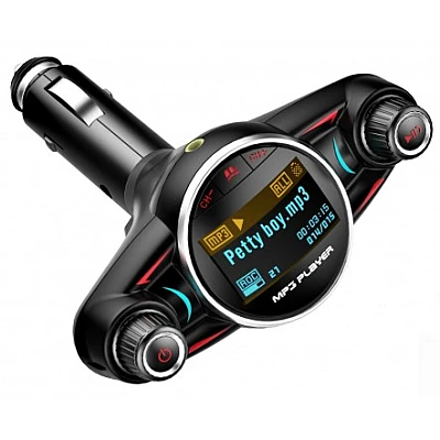 Modulator Transmitator FM Auto BT08 Bluetooth 5.0 EDR A2DP Modulator Transmitator FM Auto BT08 Bluetooth 5.0 EDR A2DP