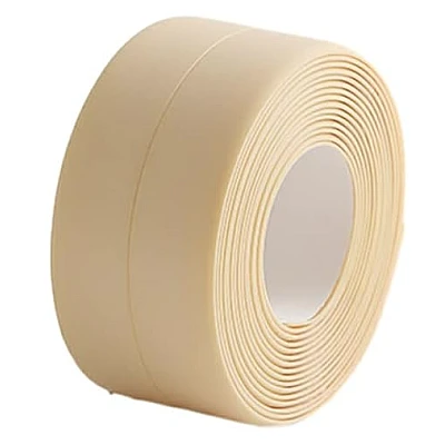 Set 2 Banzi late adezive etansare pentru baie din plastic BEJ (CREAM) 3 M Set 2 Banzi late adezive etansare pentru baie din plastic BEJ (CREAM) 3 M