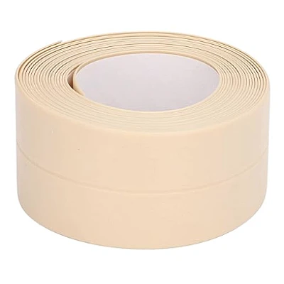 Set 2 Banzi late adezive etansare pentru baie din plastic BEJ (CREAM) 3 M Set 2 Banzi late adezive etansare pentru baie din plastic BEJ (CREAM) 3 M