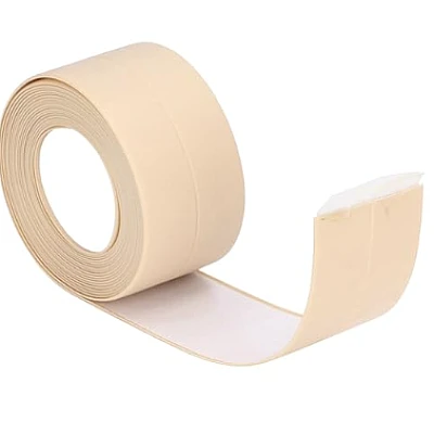 Set 2 Banzi late adezive etansare pentru baie din plastic BEJ (CREAM) 3 M Set 2 Banzi late adezive etansare pentru baie din plastic BEJ (CREAM) 3 M
