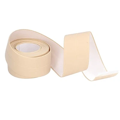 Set 2 Banzi late adezive etansare pentru baie din plastic BEJ (CREAM) 3 M Set 2 Banzi late adezive etansare pentru baie din plastic BEJ (CREAM) 3 M