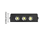Set 2 lampi solare YD2309 de perete cu 12 LED Set 2 lampi solare YD2309 de perete cu 12 LED