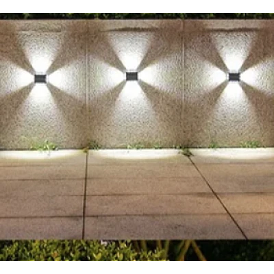 Set 2 lampi solare YD2309 de perete cu 12 LED Set 2 lampi solare YD2309 de perete cu 12 LED