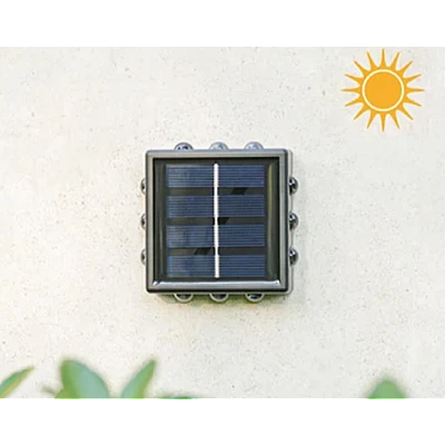 Set 2 lampi solare YD2309 de perete cu 12 LED Set 2 lampi solare YD2309 de perete cu 12 LED