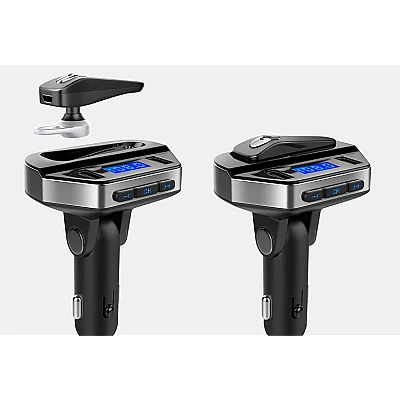 Kit modulator V6 MP3 cu Casca Handsfree Bluetooth