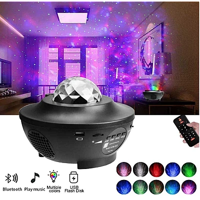 Proiector LED cu lumina ambientala Galaxy Lights Proiector LED cu lumina ambientala Galaxy Lights