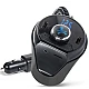 Modulator auto BX6 Bluetooth FM USB Negru Modulator auto BX6 Bluetooth FM USB Negru