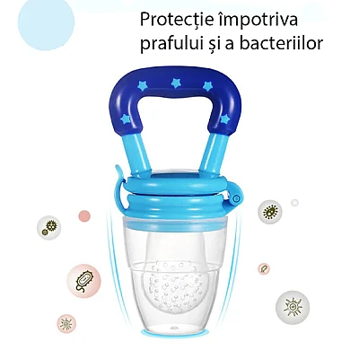Suzeta dentitie pentru fructe ROZ Suzeta dentitie pentru fructe ROZ