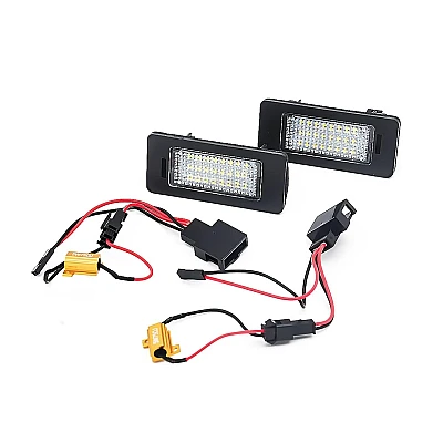 Set 2 x lampi numar LED BMW E39 E61 E91 E92 E93 E81 E82 X1/ E84 X5/E70 X6/E71 Set 2 x lampi numar LED BMW E39 E61 E91 E92 E93 E81 E82 X1/ E84 X5/E70 X6/E71