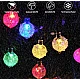 UB Instalatie Solara 7 metri cu 50 GLOBURI Cristal Led lumina MULTICOLORA