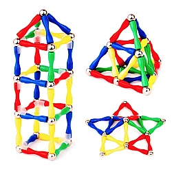 Joc creativ pentru copii Magnastix 108 piese