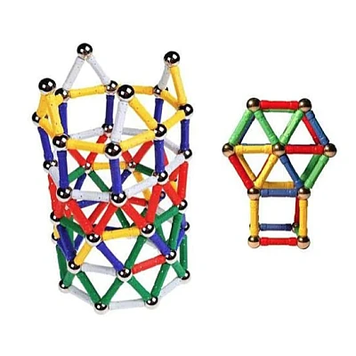 Joc creativ pentru copii Magnastix 108 piese Joc creativ pentru copii Magnastix 108 piese