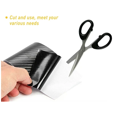Banda Adeziva Carbon 10 cm x 5 metri pentru Protectie si Tuning Auto LY Banda Adeziva Carbon 10 cm x 5 metri pentru Protectie si Tuning Auto LY