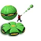 Minge interactiva Blast Ball in forma de Disc cu lumini VERDE