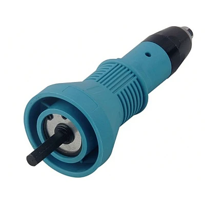 Adaptor de bormasina pentru nituit albastru Adaptor de bormasina pentru nituit albastru