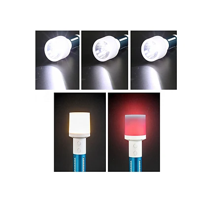 Lanterna multifunctionala LED CH23036 acumulator incarcare USB si 5 moduri iluminare Lanterna multifunctionala LED CH23036 acumulator incarcare USB si 5 moduri iluminare