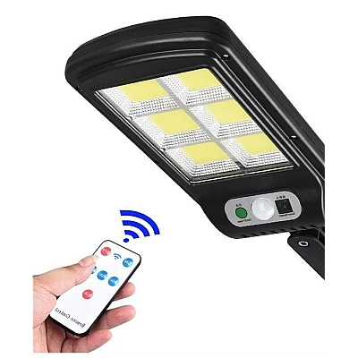 Lampa solara cu senzor 15W RJ-120 HA Lampa solara cu senzor 15W RJ-120 HA