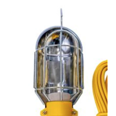 Lampa GALBENA portabila de lucru cu LED cablu 10m 220V Lampa GALBENA portabila de lucru cu LED cablu 10m 220V