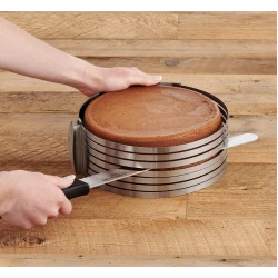 Forma Ajustabile 16-22 cm MICA feliere blat tort Forma Ajustabile 16-22 cm MICA feliere blat tort