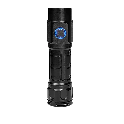 Lanterna puternica de mana ROMB LASER WICK 5800 lumeni si incarcare USB Lanterna puternica de mana ROMB LASER WICK 5800 lumeni si incarcare USB