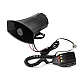 Sirena auto 5 melodii ES 500 cu microfon si functie de inregistrare 12V 100W Sirena auto 5 melodii ES 500 cu microfon si functie de inregistrare 12V 100W